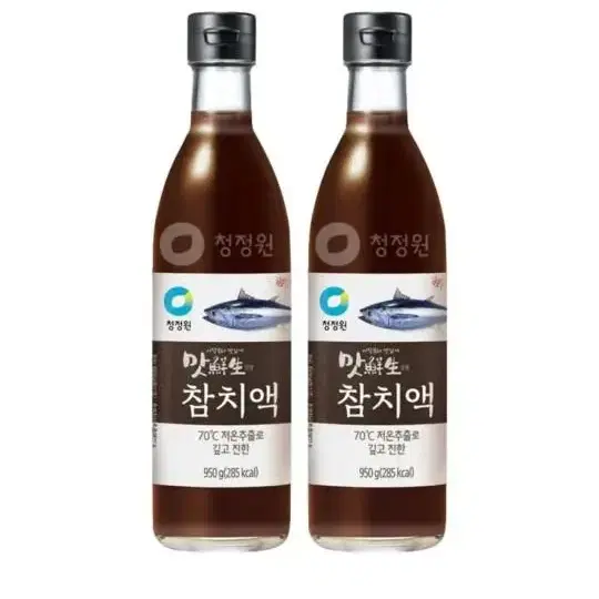 (무배)청정원 맛선생 꽃게 참치액 950g 1+1