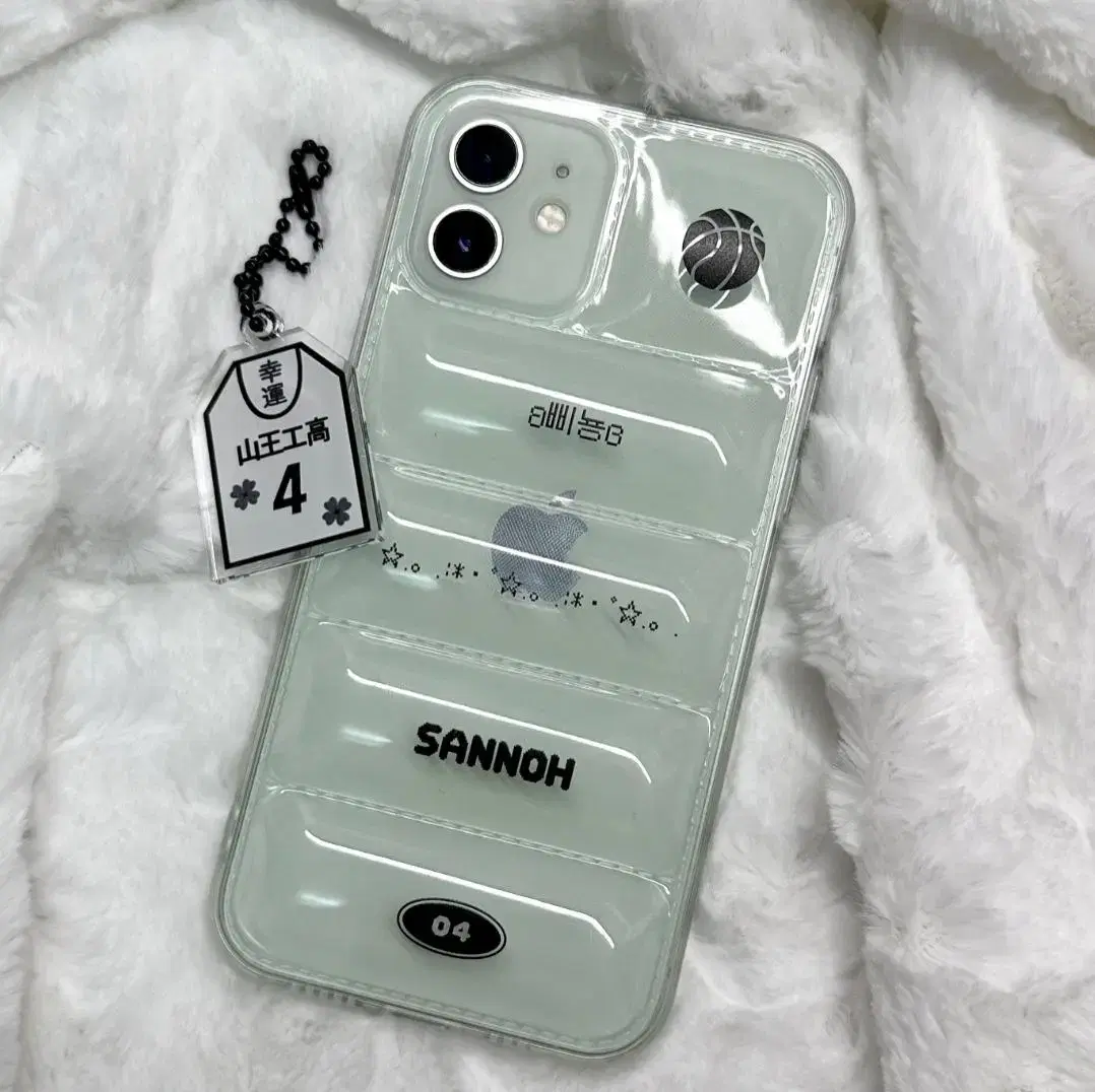 SLAM DUNK Lee Myung Hun Song Tae Seop Padded Case iPhone 12