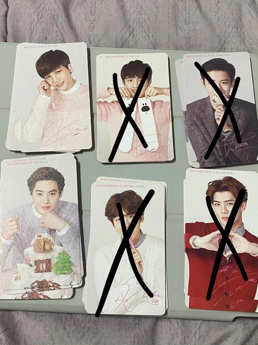 Exo Baskin Robbins Photocard