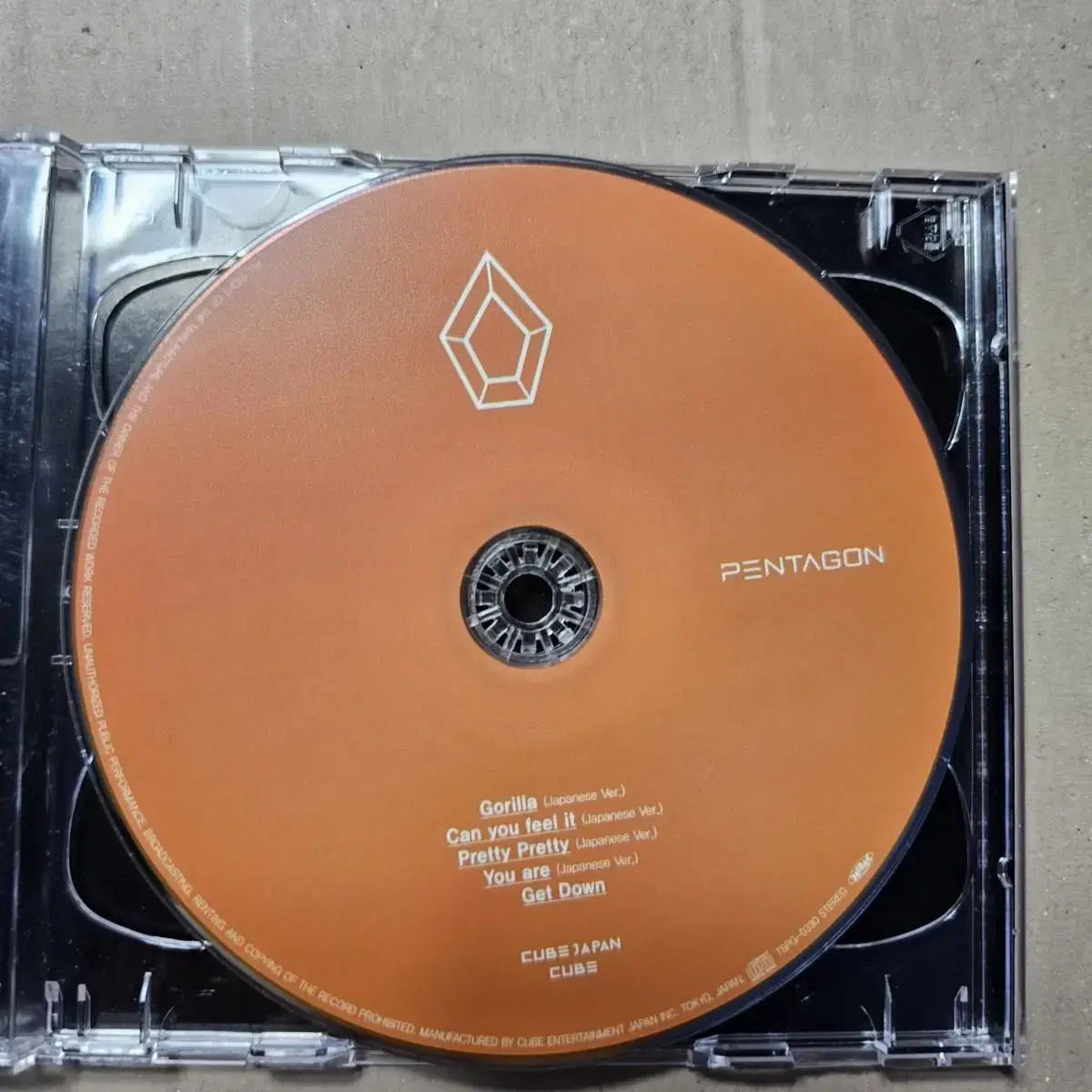 펜타곤 PENTAGON Gorilla 포토카드 미니앨범 CD DVD 중고