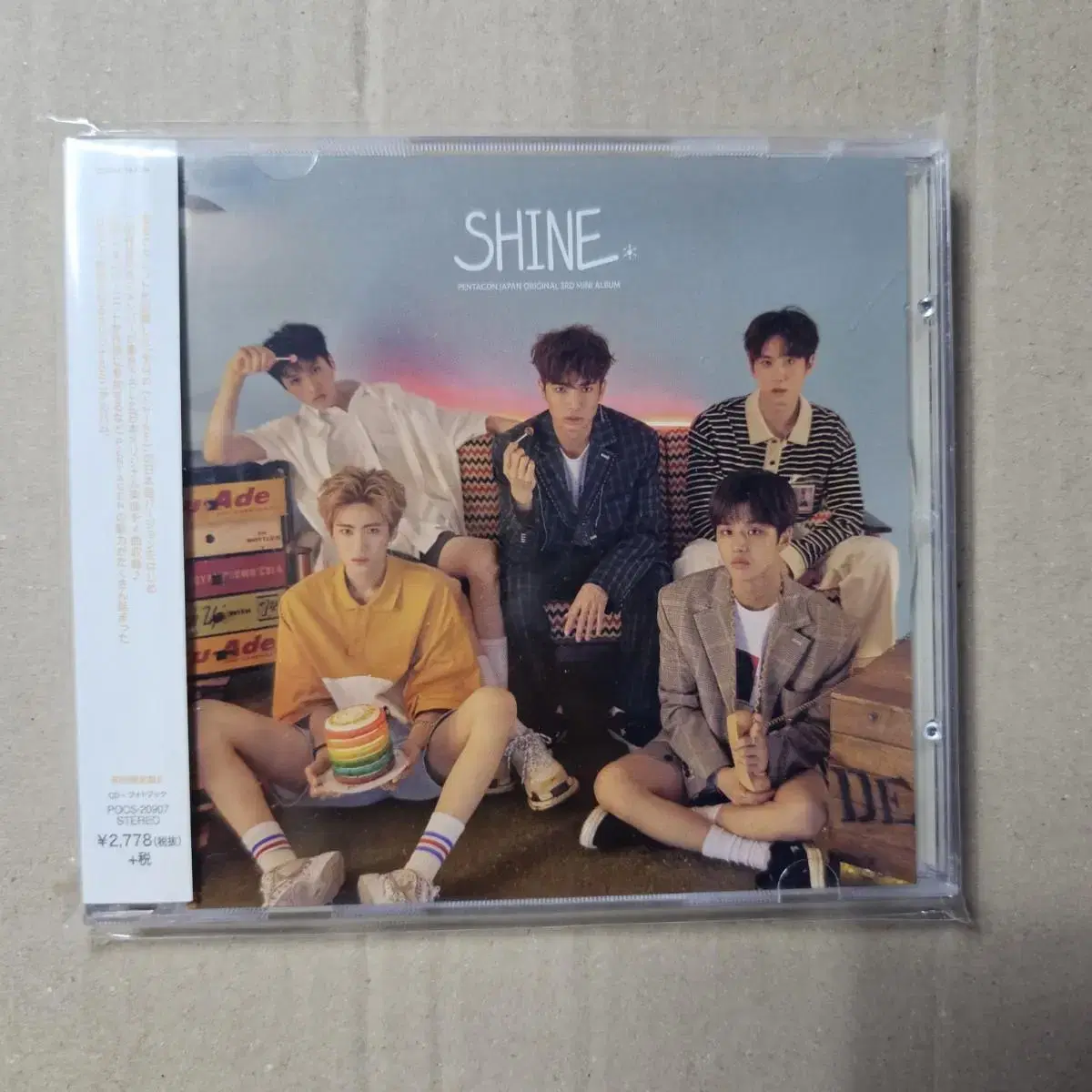 펜타곤 PENTAGON SHINE 보이그룹 미니앨범 일본 CD 중고