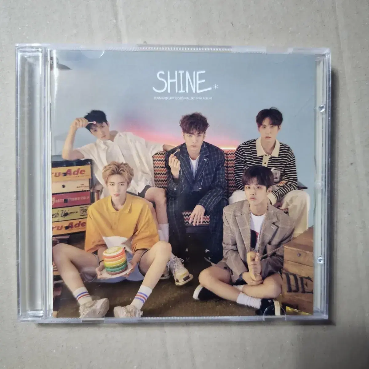 펜타곤 PENTAGON SHINE 보이그룹 미니앨범 일본 CD 중고