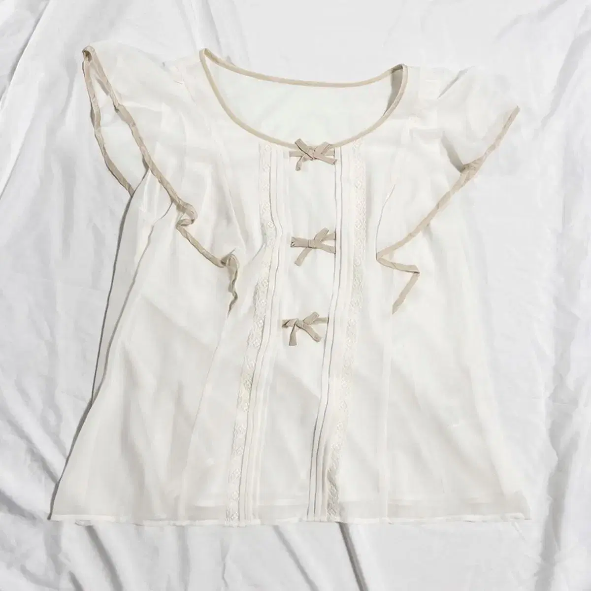 Balecore Ribbon Blouse