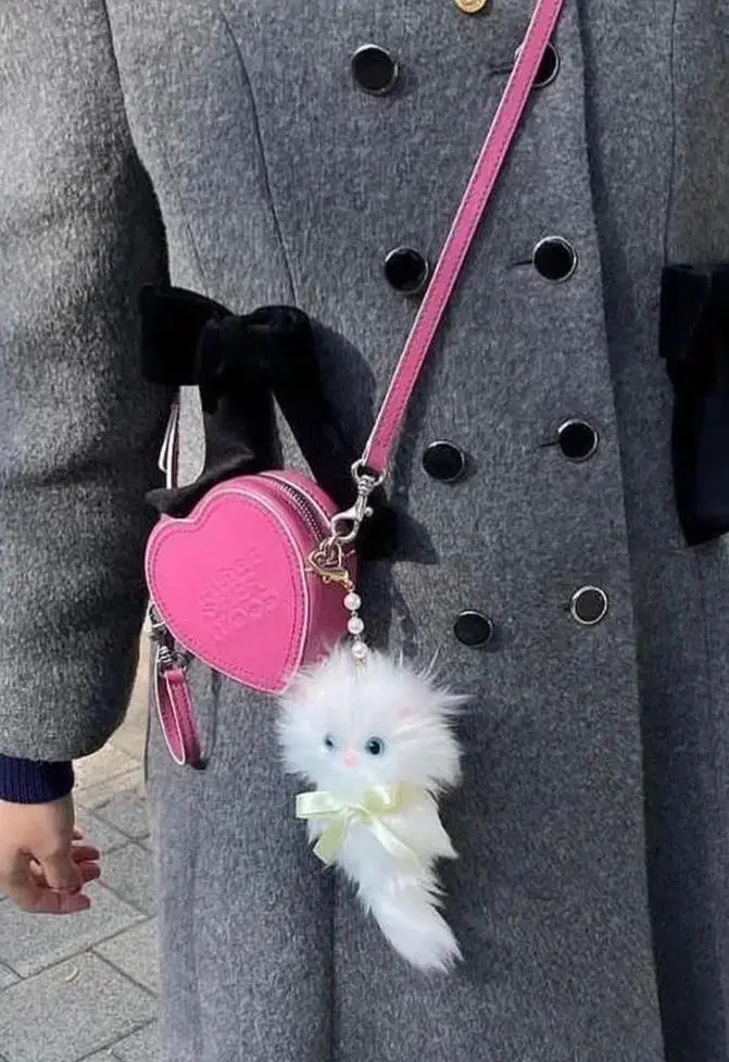 Marshmallow Heart Bag Magenta Pink Iduna Bag