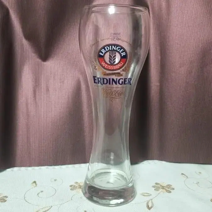 빈티지 독일 erdinger 맥주잔