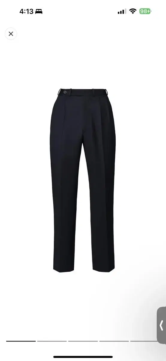 Maison Margiela Navy Wool Slacks 48