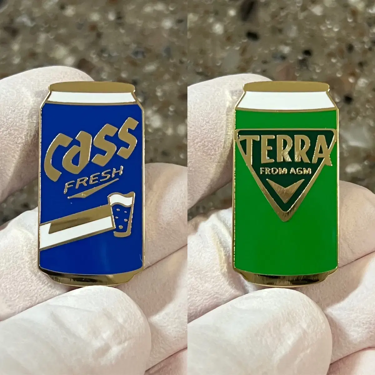 Kas Kas Badge Terra Terra Badge Beer Badge Alcohol Badge