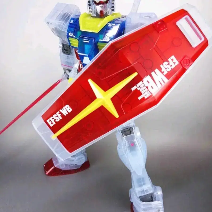 메가사이즈 RX-78-2 퍼스트건담 클리어 컬러 [건담전 한정판]