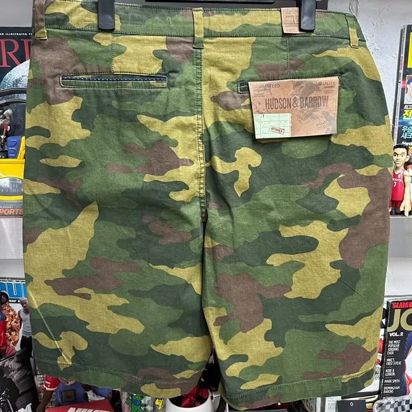 hudson & barrow camo shorts 카모 반바지