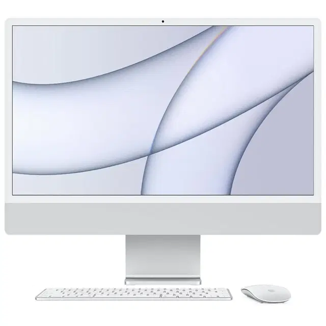 애플 아이맥 24형 실버 iMac 4.5K