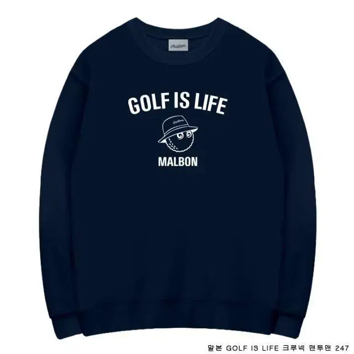 말본 golf is life 맨투맨