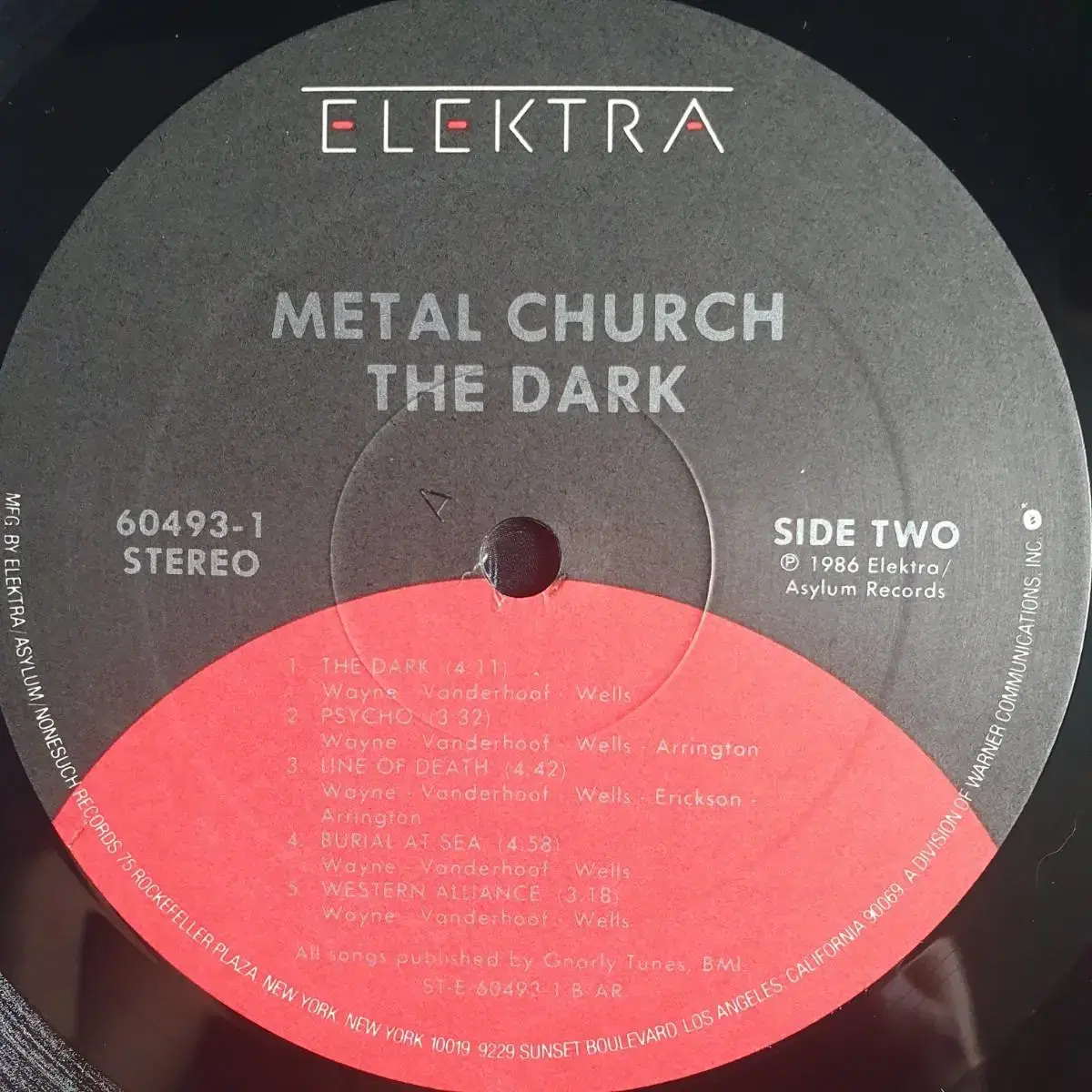 METAL CHURCH - THE DARK LP(미국초반)