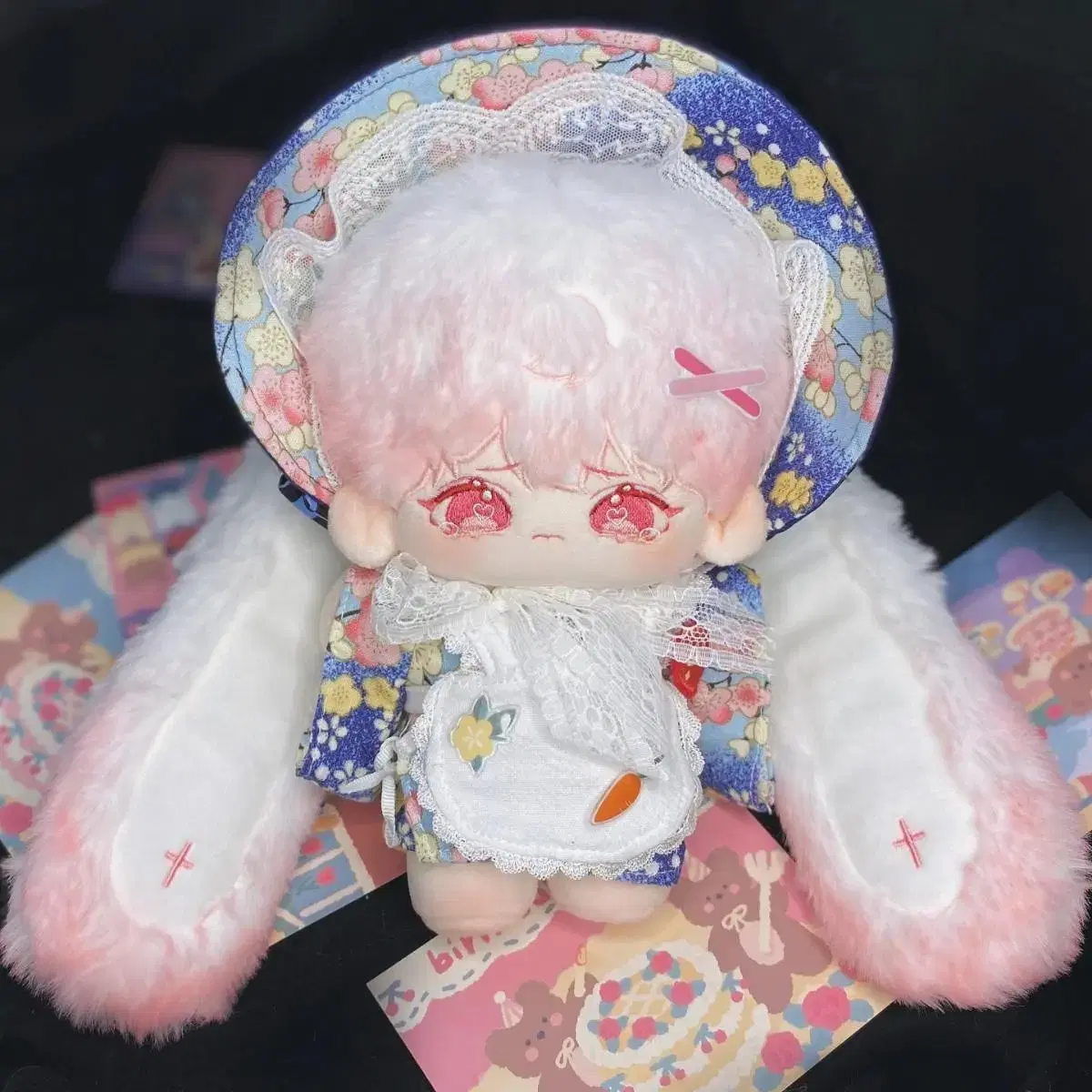 20 cm unattached cotton doll (peach cream, snow white)