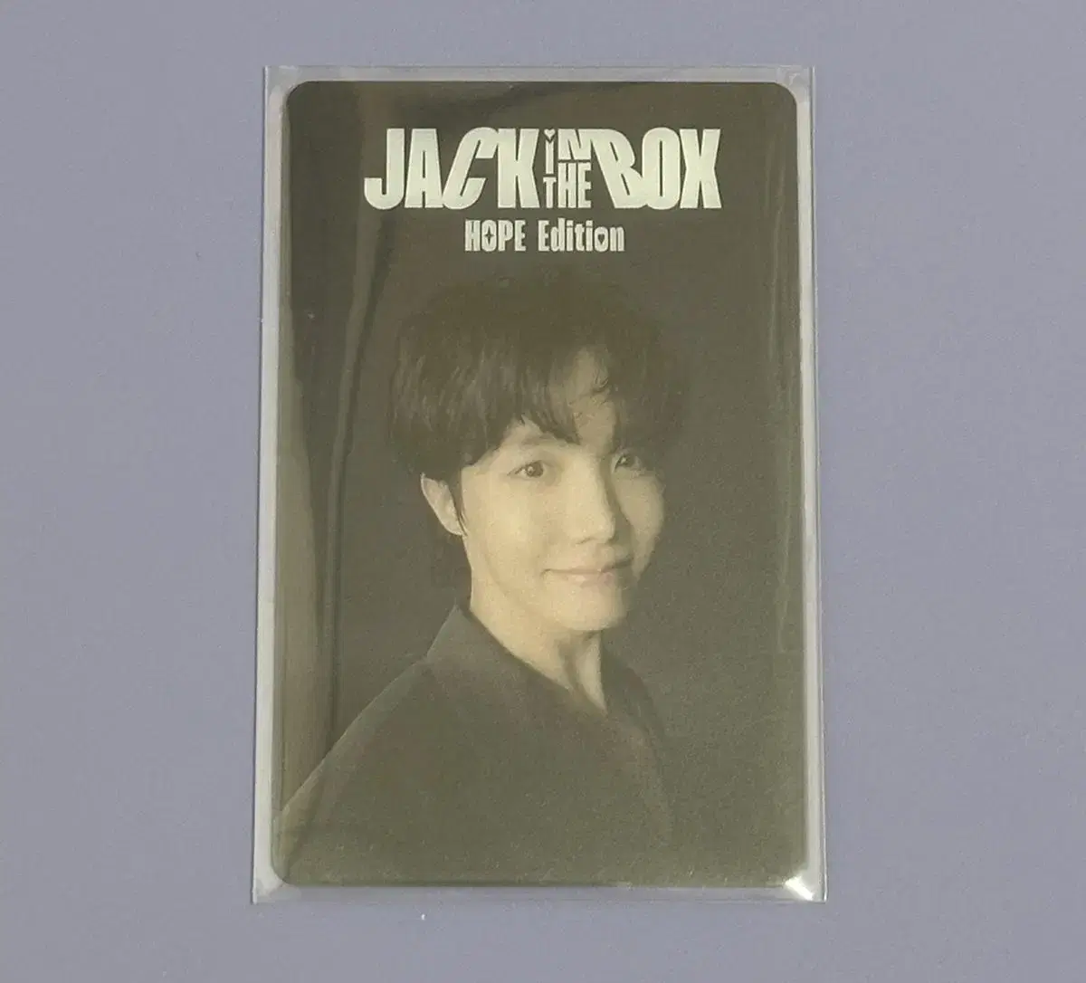 Bangtan j-hope Jack-in-the-Box Early Bird pre-order benefit PCV Photocard WTS