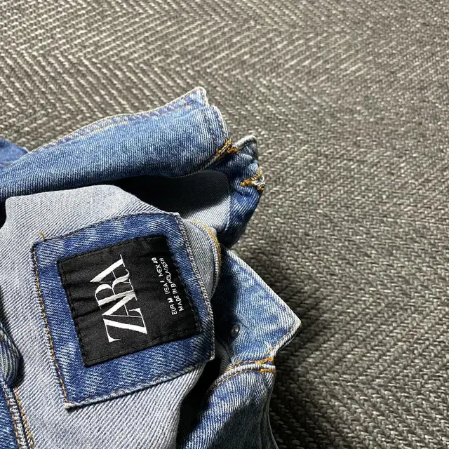 ZARA DENIM 자라 여성 데님 포켓 트러커 자켓 M