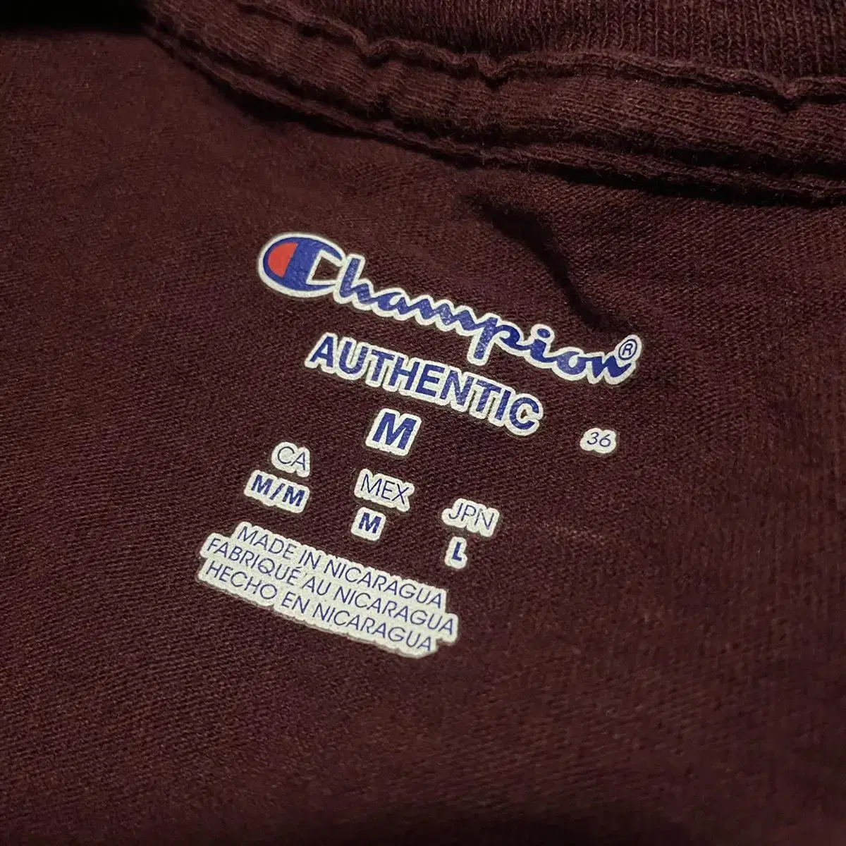 Champion S/S T Shirts Sz M