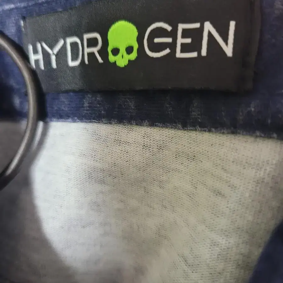 Hydrogen 네이비 카라넥 티셔츠!