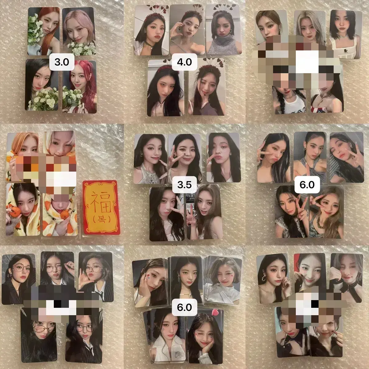 itzy unreleased photocard wts