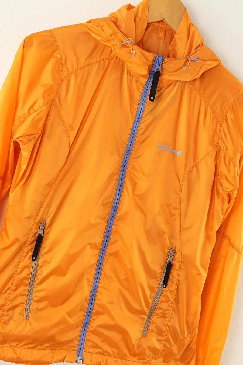 (S) Lapuma Zip-up Windproof Jumper Jacket Lightweight Mountaineering Orange