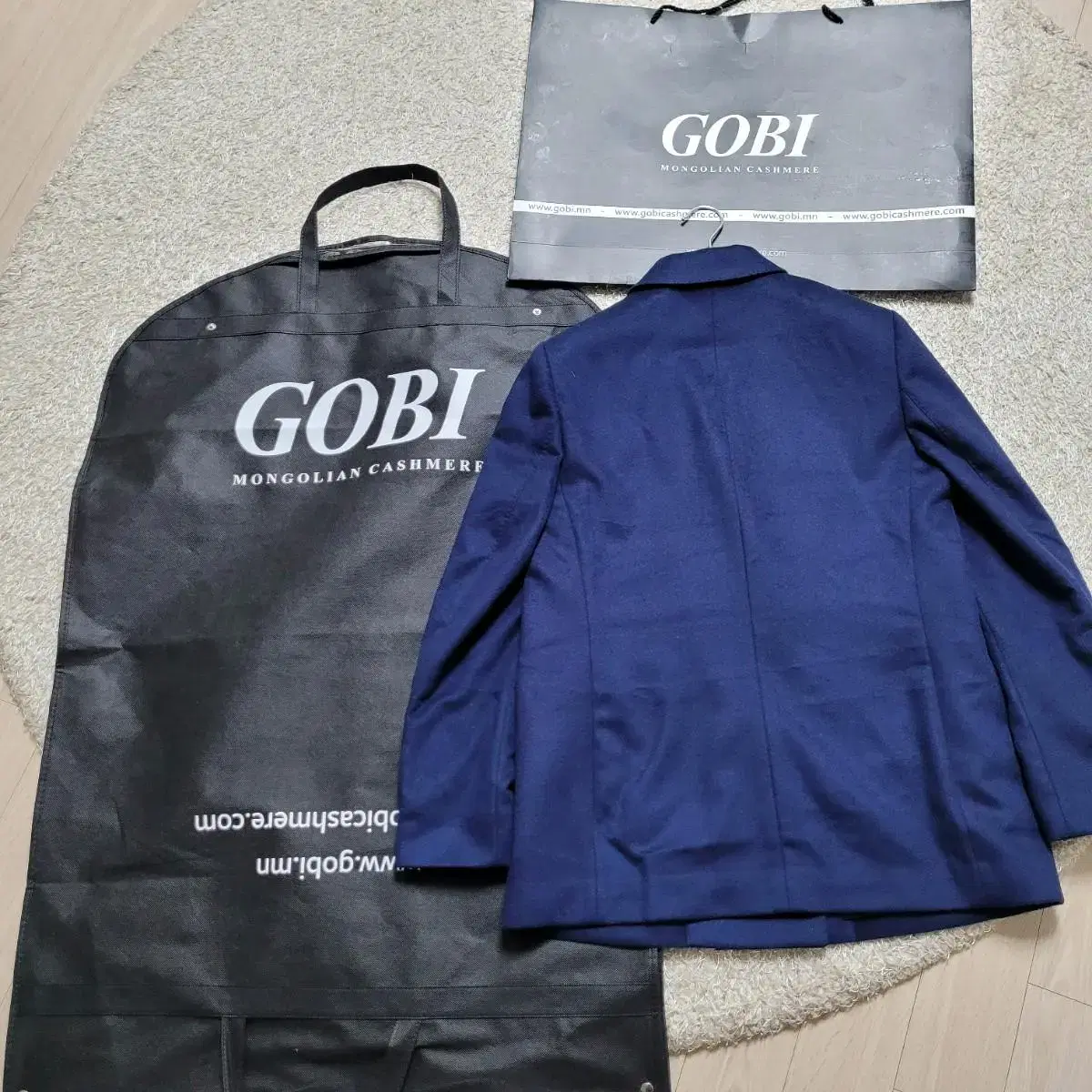 새상품. 고비 캐시미어 마이 자켓 블레이져 GOBI CASHMERE