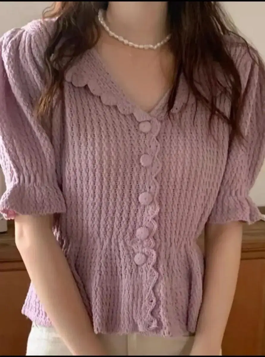 Knitted T-shirt