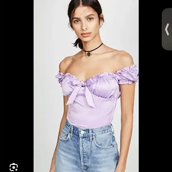 iamgia naomi top lilac xs