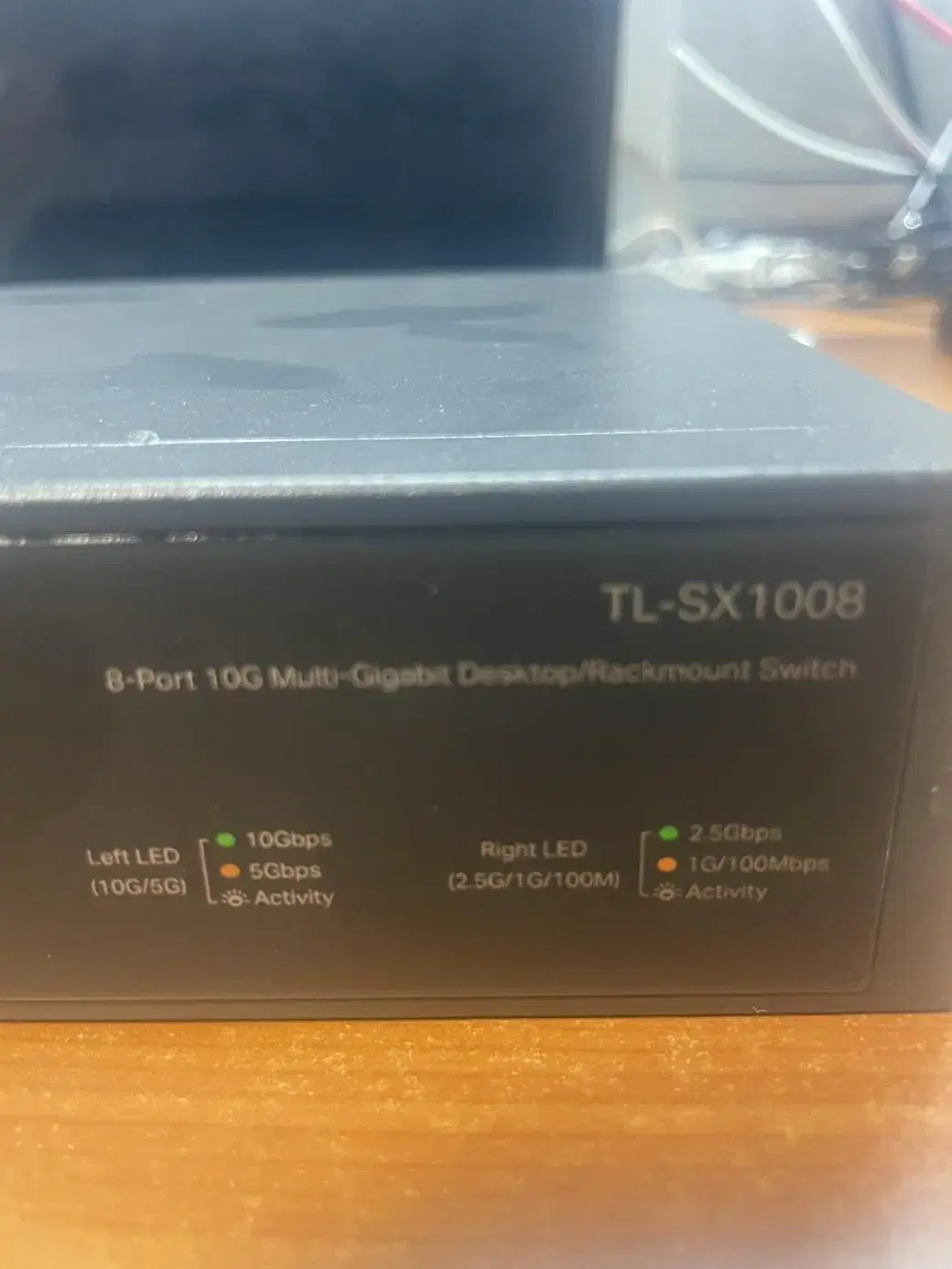 소음 줄인 정품 TL-SX-1008 스위치 팝니다.