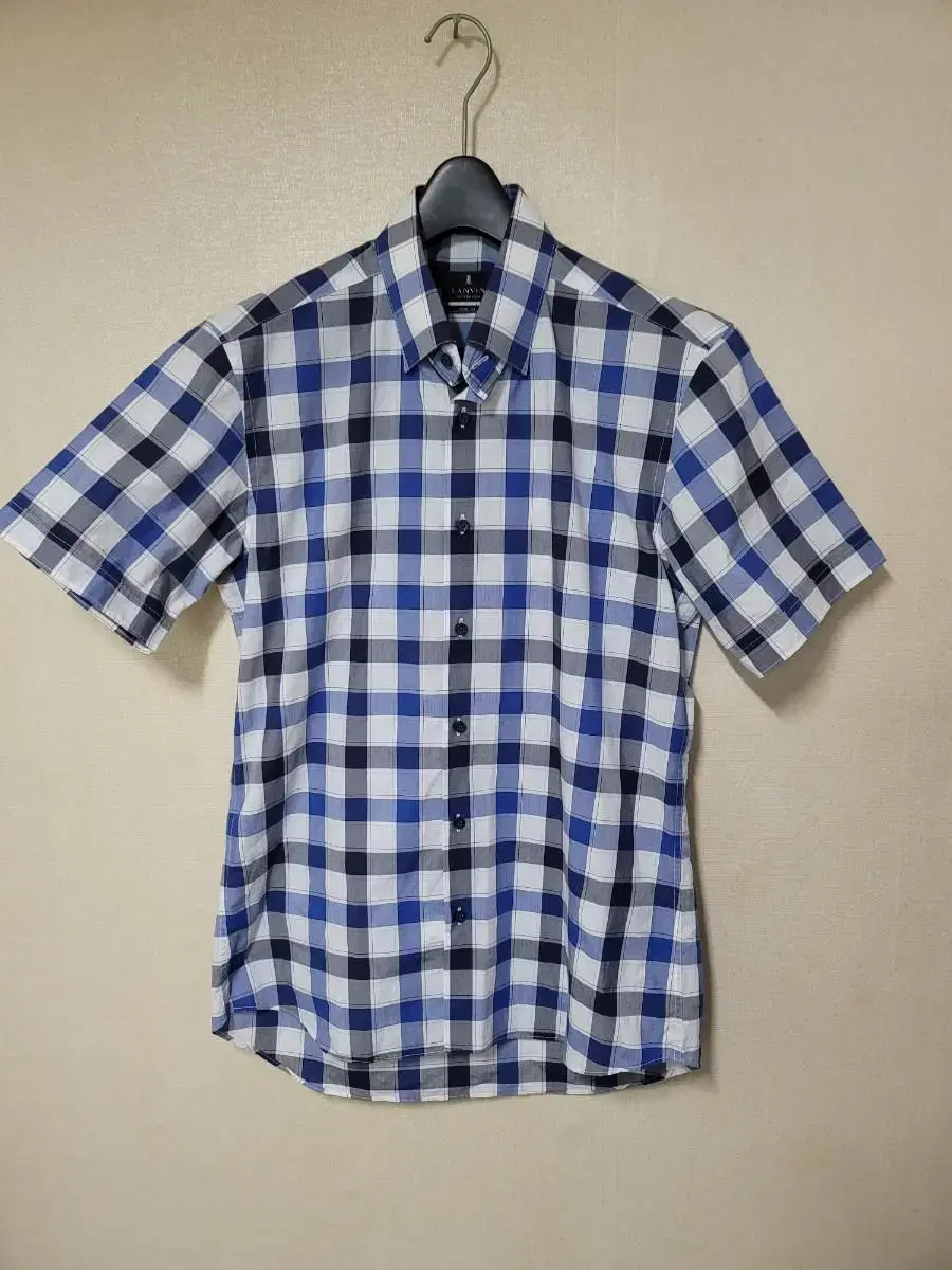 Lanvin Collection Short Sleeve Check Shirt