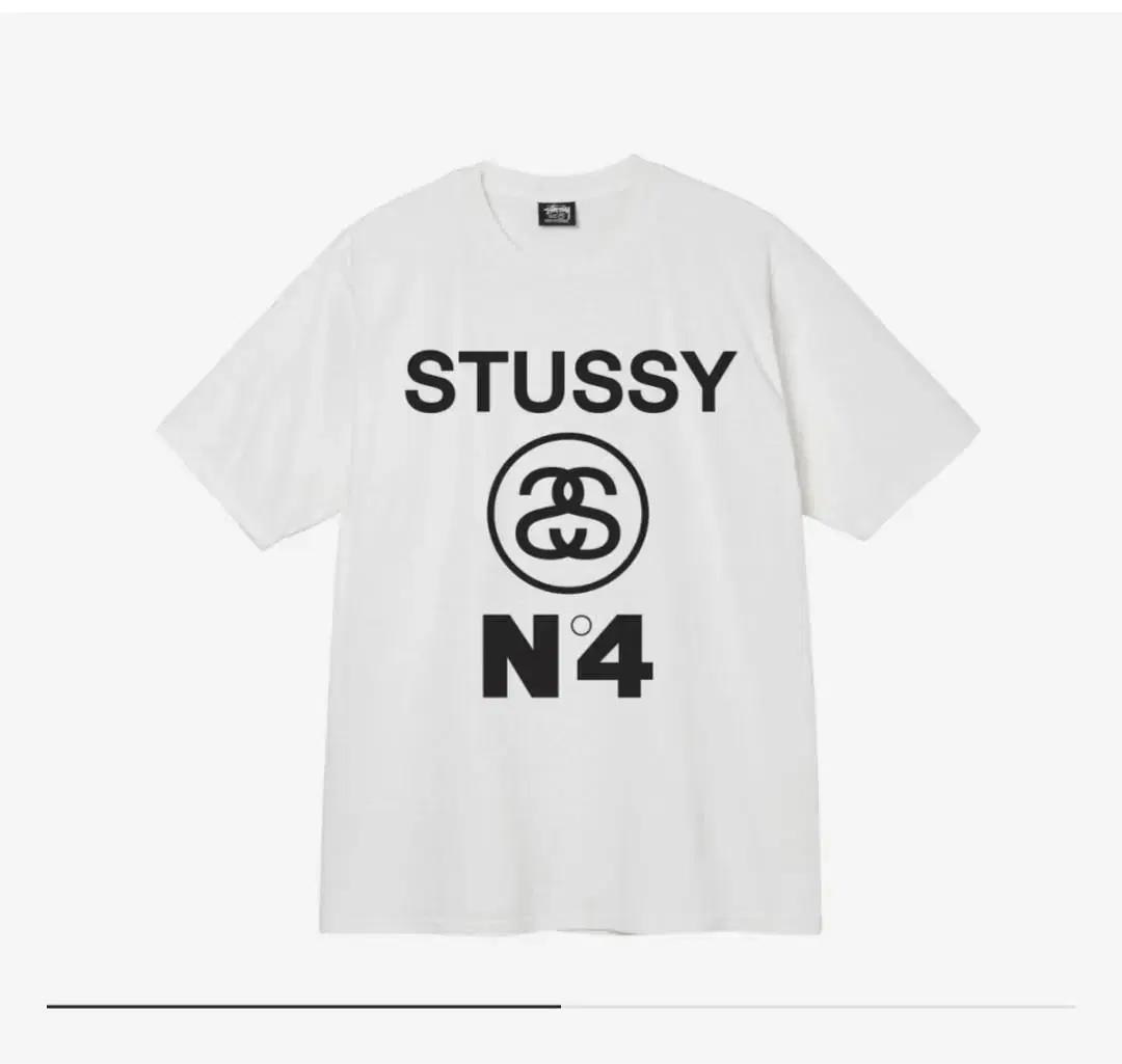 [XL] Stussy Pigment Dyed Stussy No.4 T-Shirt Natural