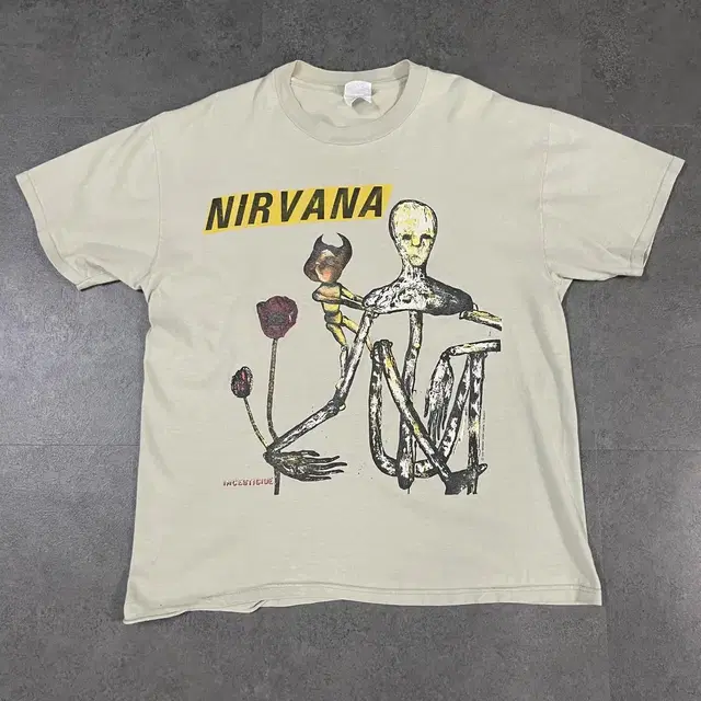 1993 빈티지 너바나 Nirvana Incesticide 밴드티셔츠