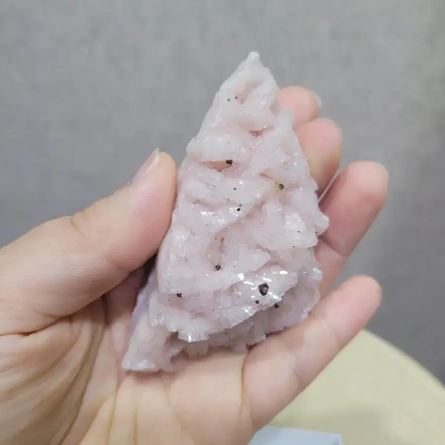 Pink Dolomite with Chalcopyrite