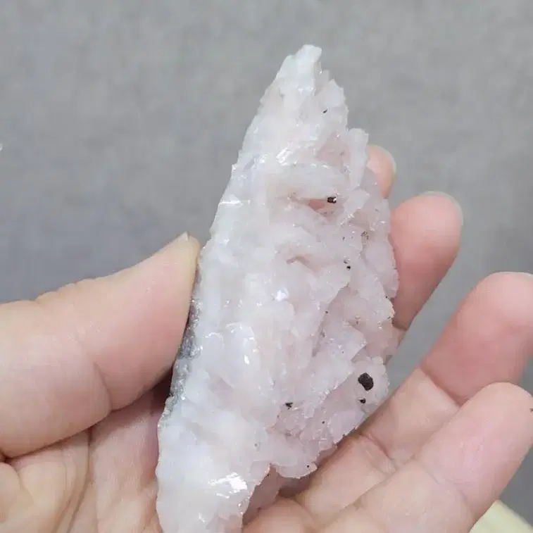 Pink Dolomite with Chalcopyrite