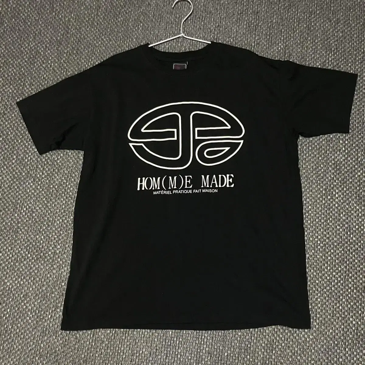 MPQ 반팔 티셔츠 original logo over fit tee W