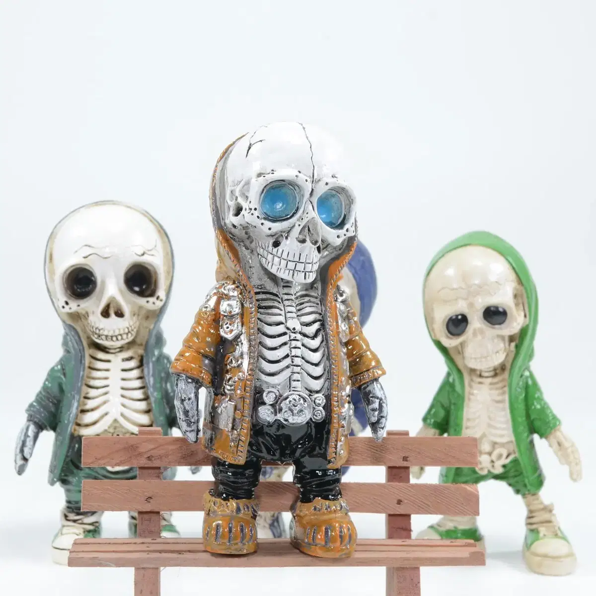 Halloween Skull Decorative Figurine