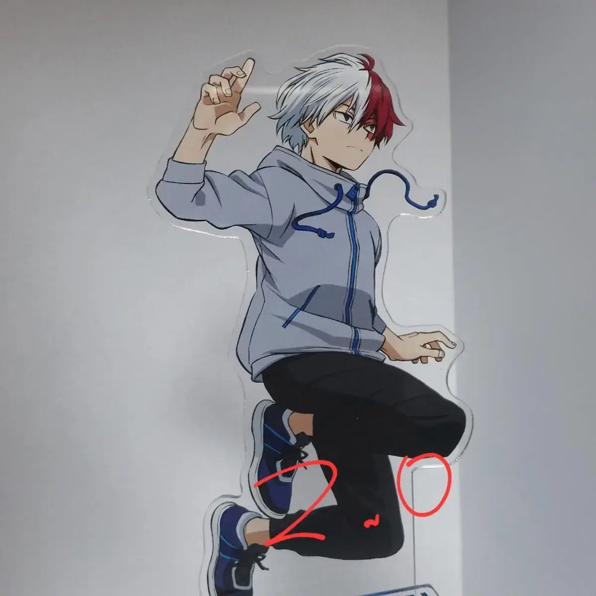 Todoroki Training Acrylic