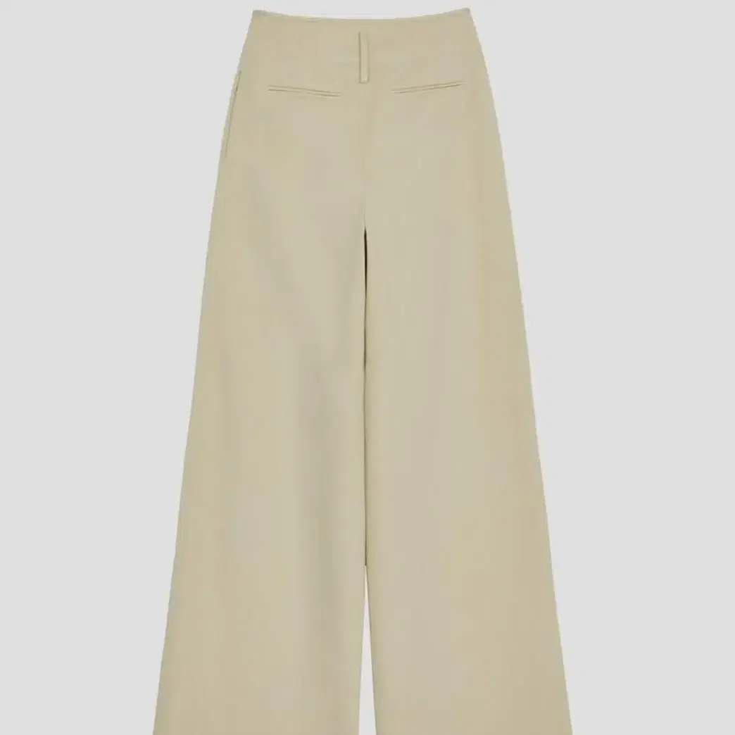 렉토 lucca wide-leg slit trousers xs (택O)