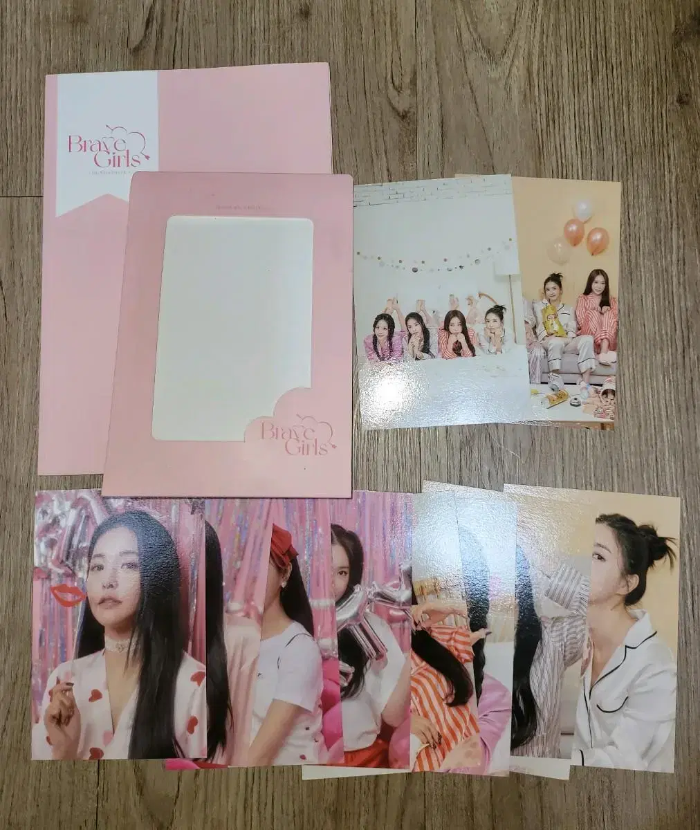 Bravegirls brave girls Fan Club kit postcard Photobooks