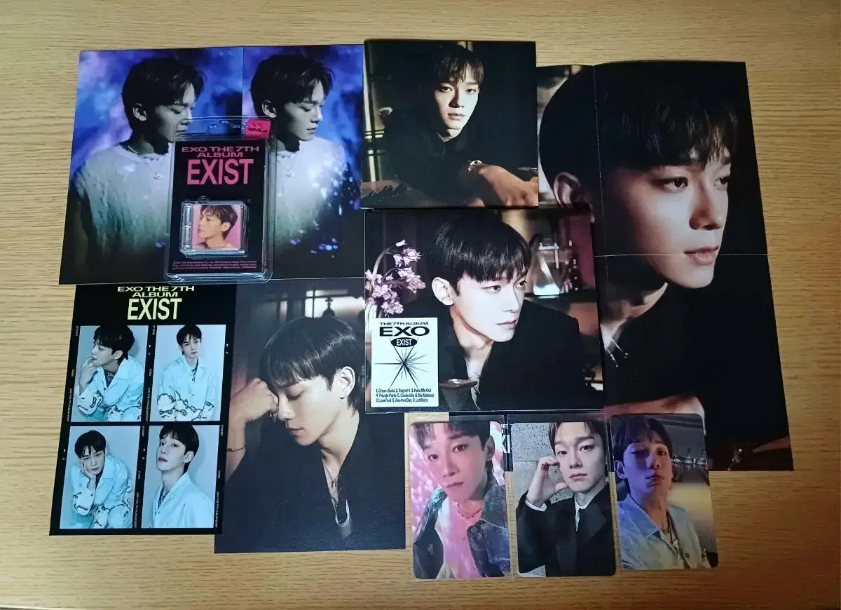 EXIST 첸 세트 | 스미니+디지팩+포카3