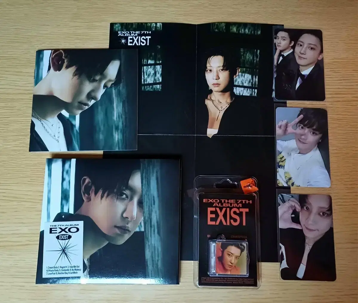 EXIST 찬열 세트 | 스미니+디지팩+포카3