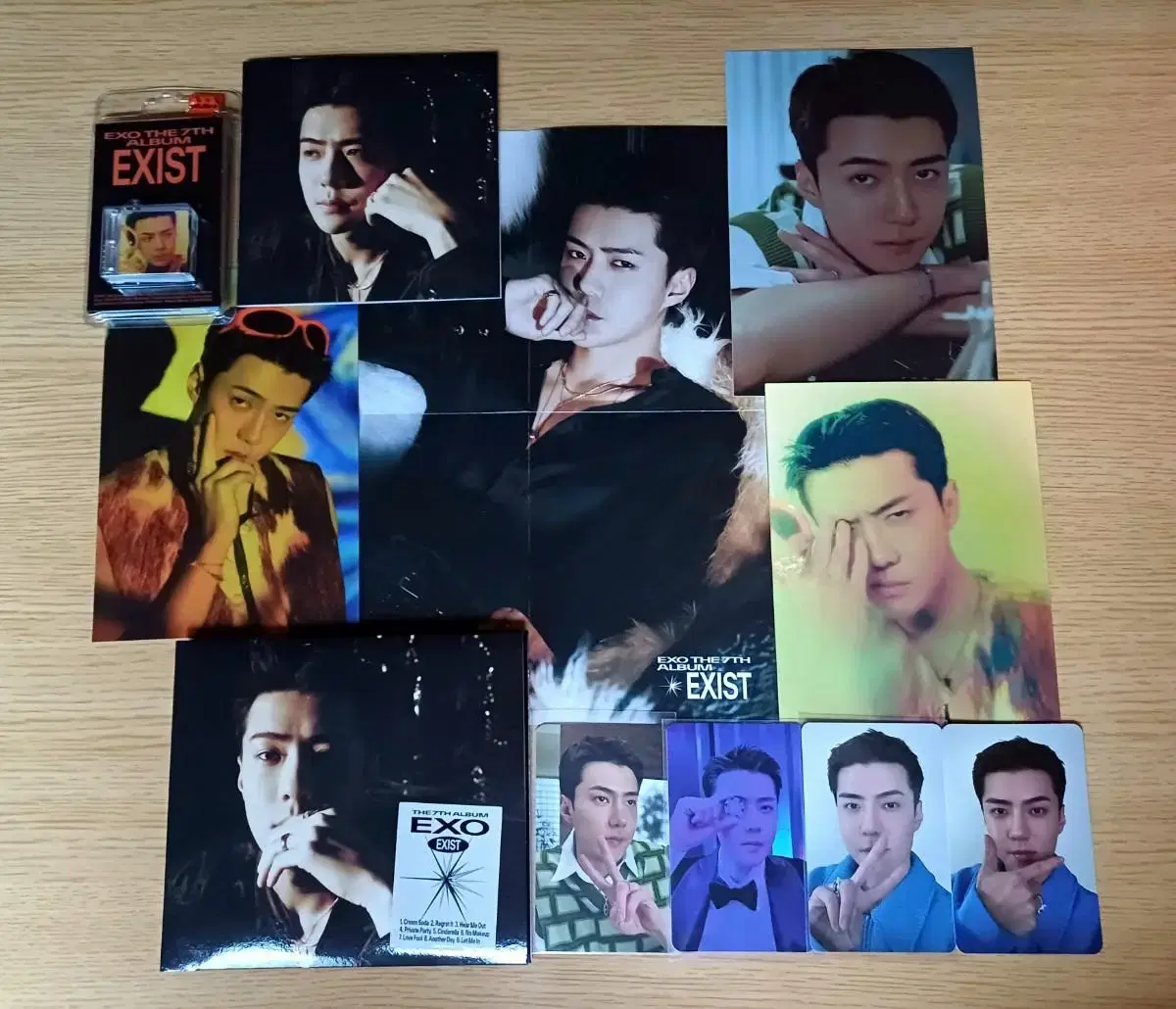 [Event] exo EXIST sehun Set | Mini+Digipack+Photocard4+Poster