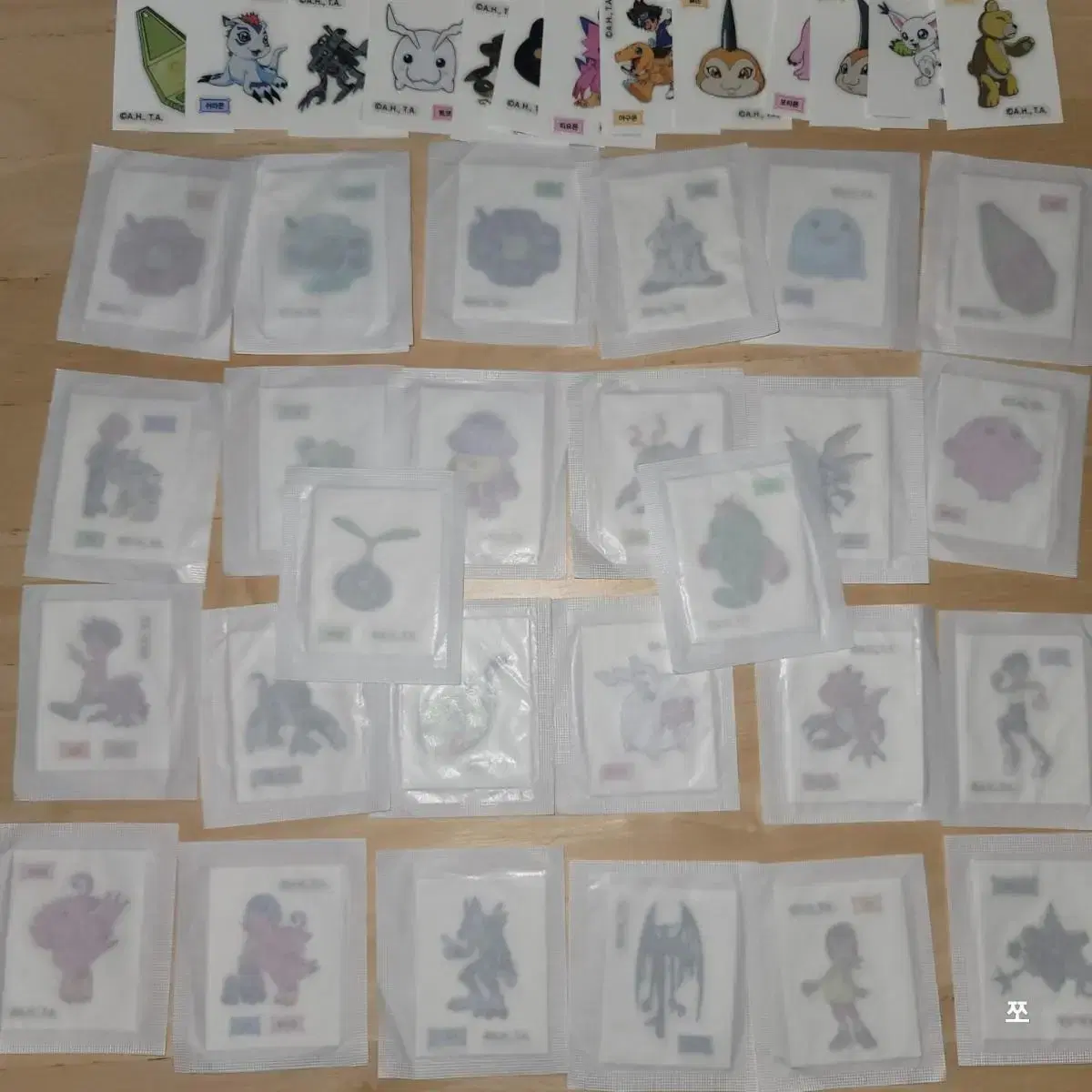 Digimon Jelly Seals Unsealed + Sealed Seals for Sale