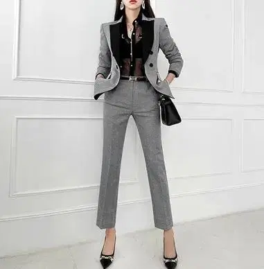 BLING LADY JACKET AND TROUSERS SET A6141