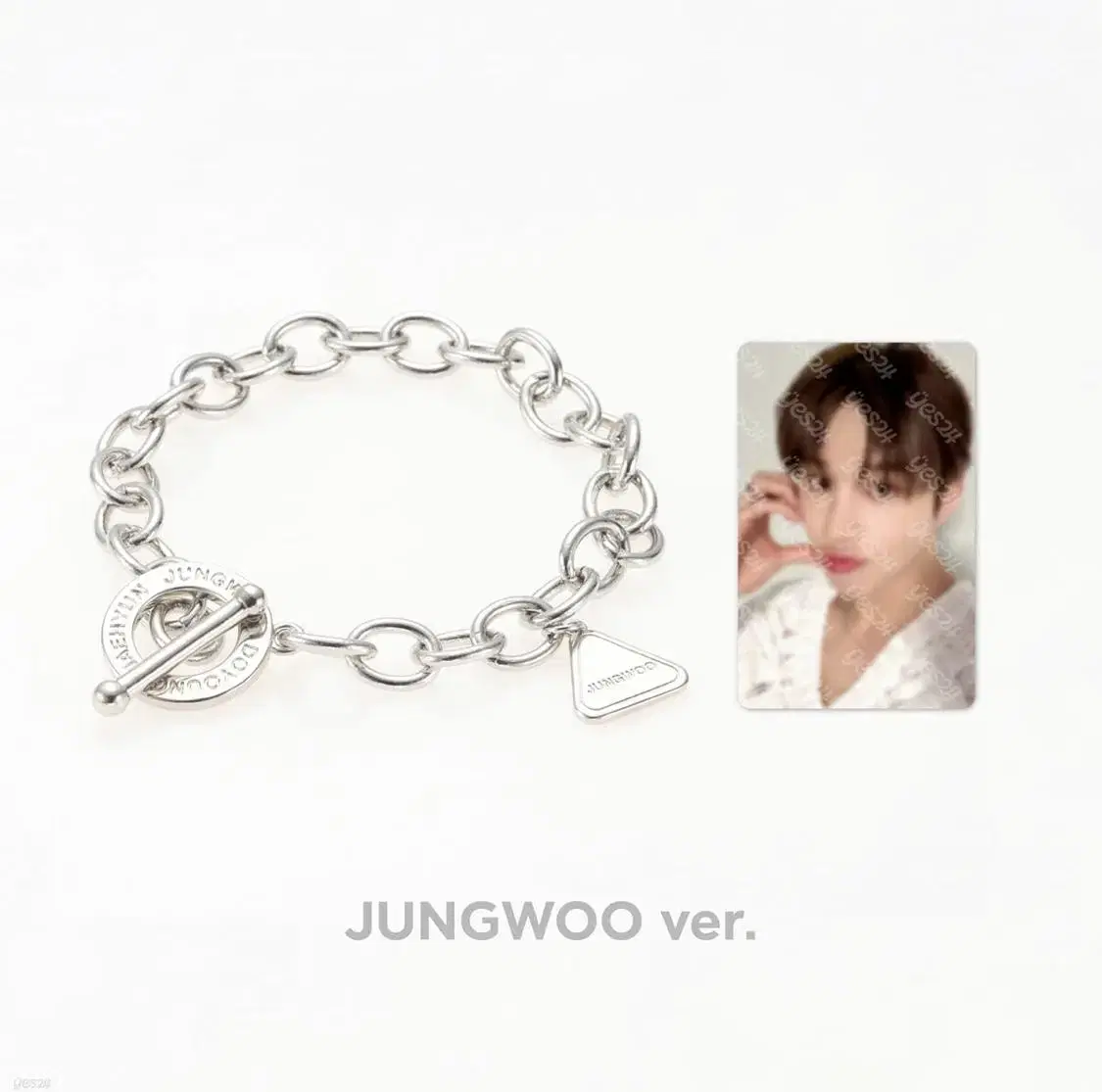 Perfumes jungwoo Bracelets photocard in bulk