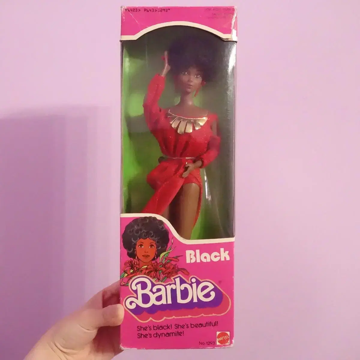 Vintage bobby - 80's steppy mold first black bobby afro hair new