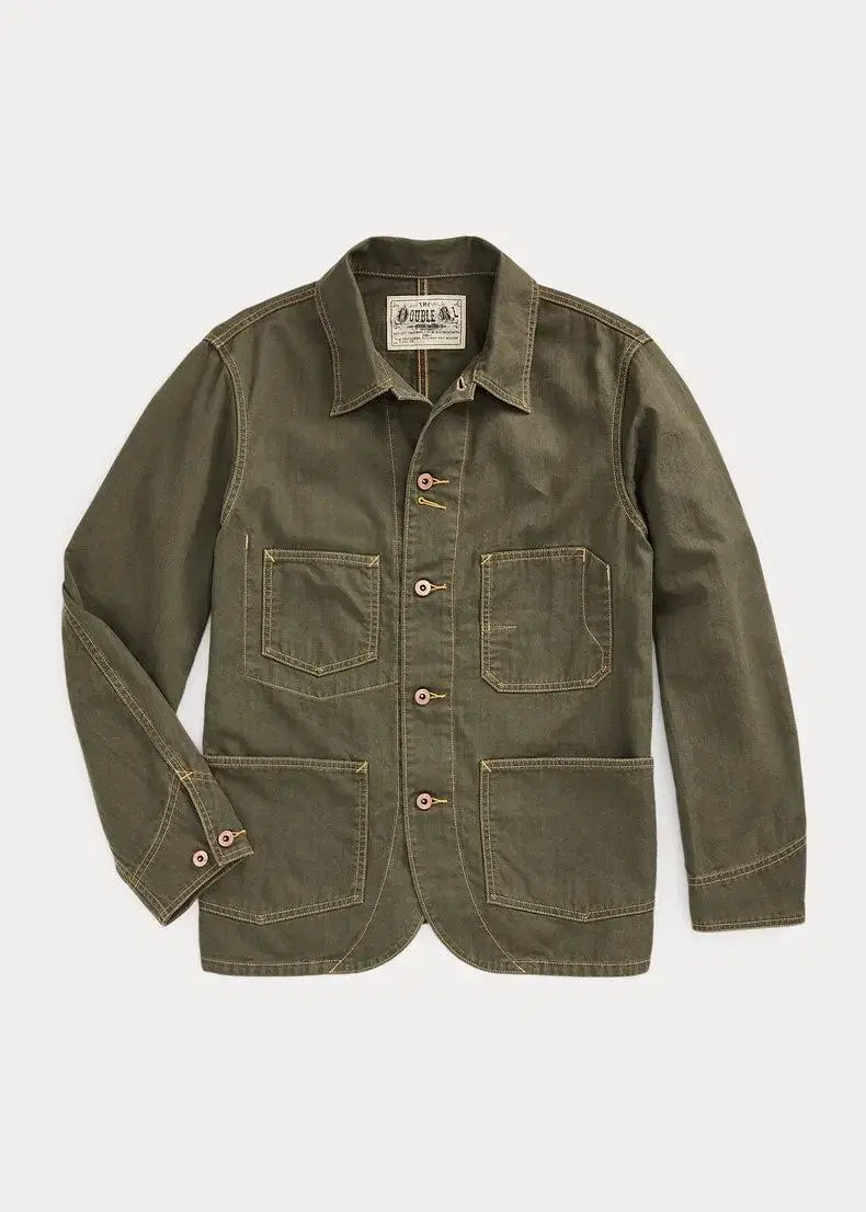 할인 ! 더블알엘 자켓 RRL Linen-Cotton Jacket