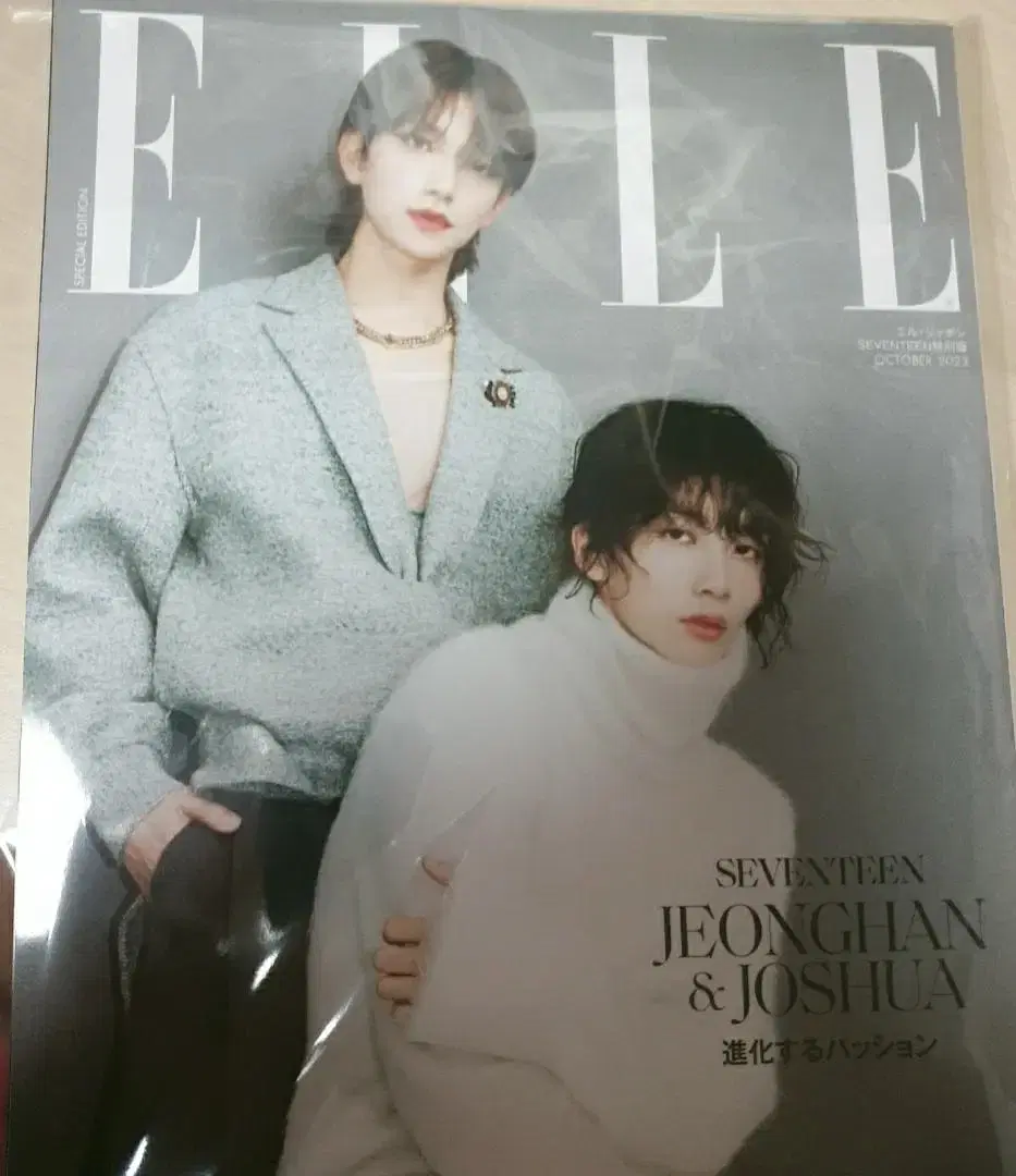 Jeonghan joshua Elle Japan magazine pictorial wts sell Tool October issue