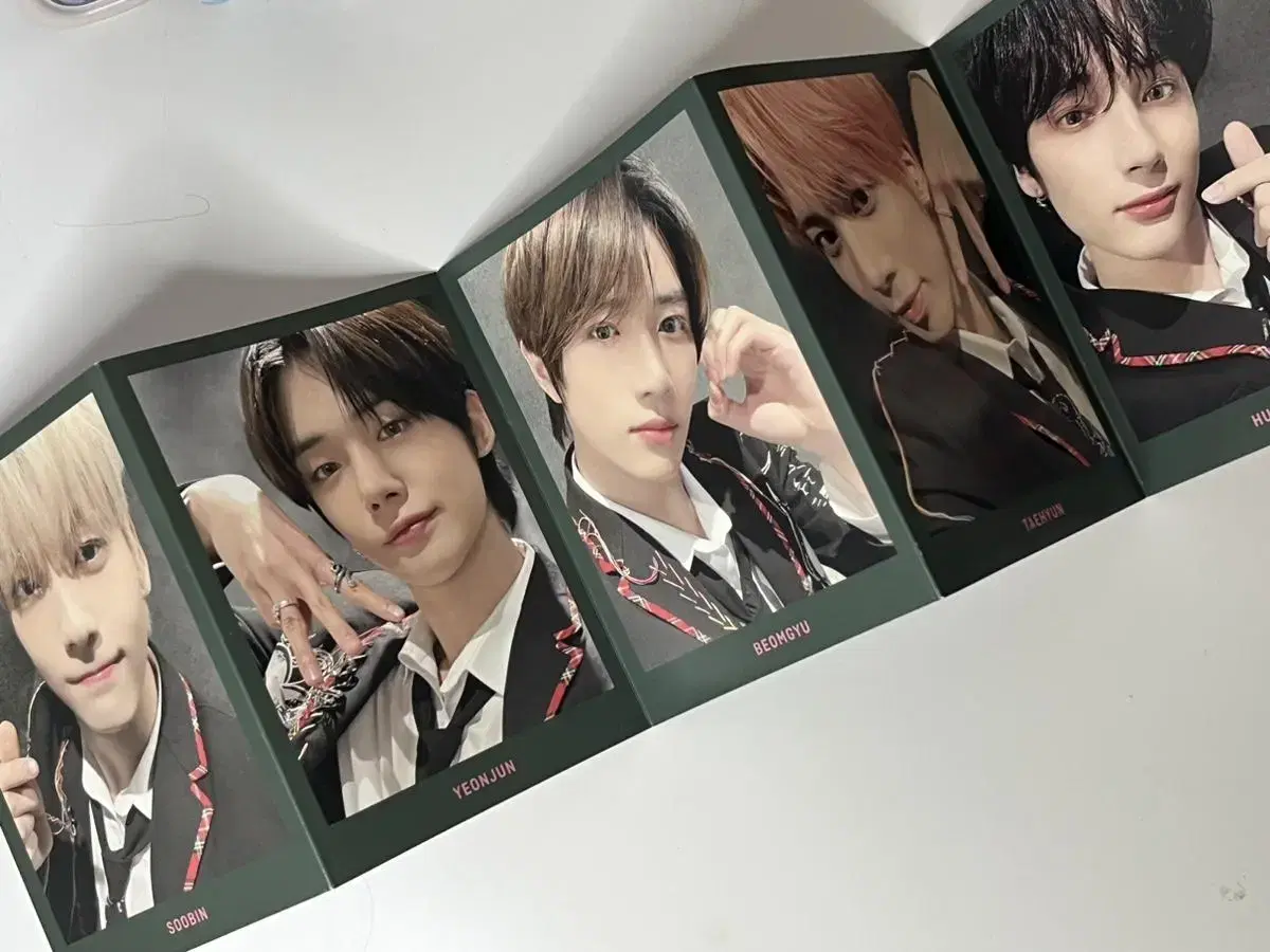 txt japan fanclub pre-order benefit Sweetcon Japan Folding Photo