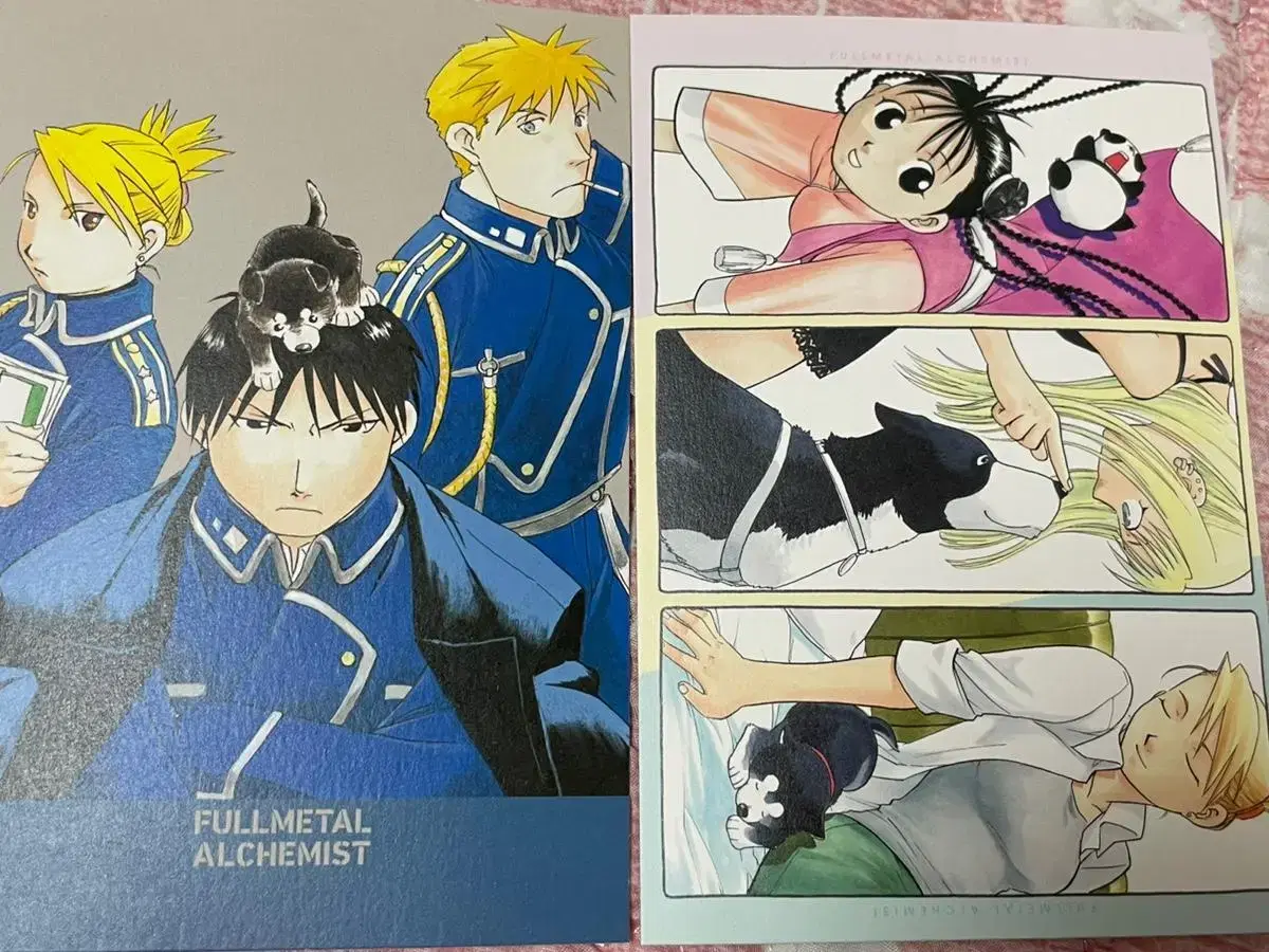 Fullmetal Alchemist Hagaren postcard