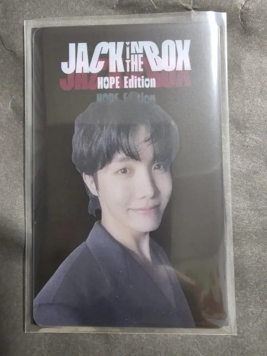 BTS Jack-in-the-Box HopEdition weverse early bird benefits transparent photocard