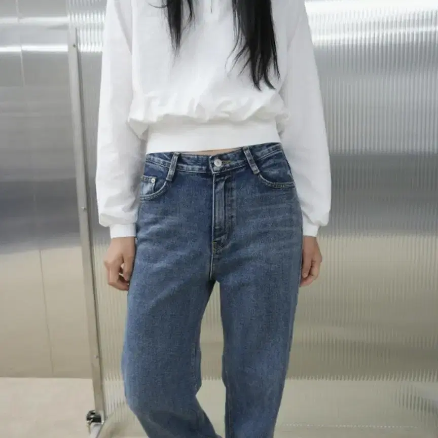 에프터먼데이 basic regular jean(진청)